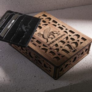 Lamassu Leather Card Holder - Image 5